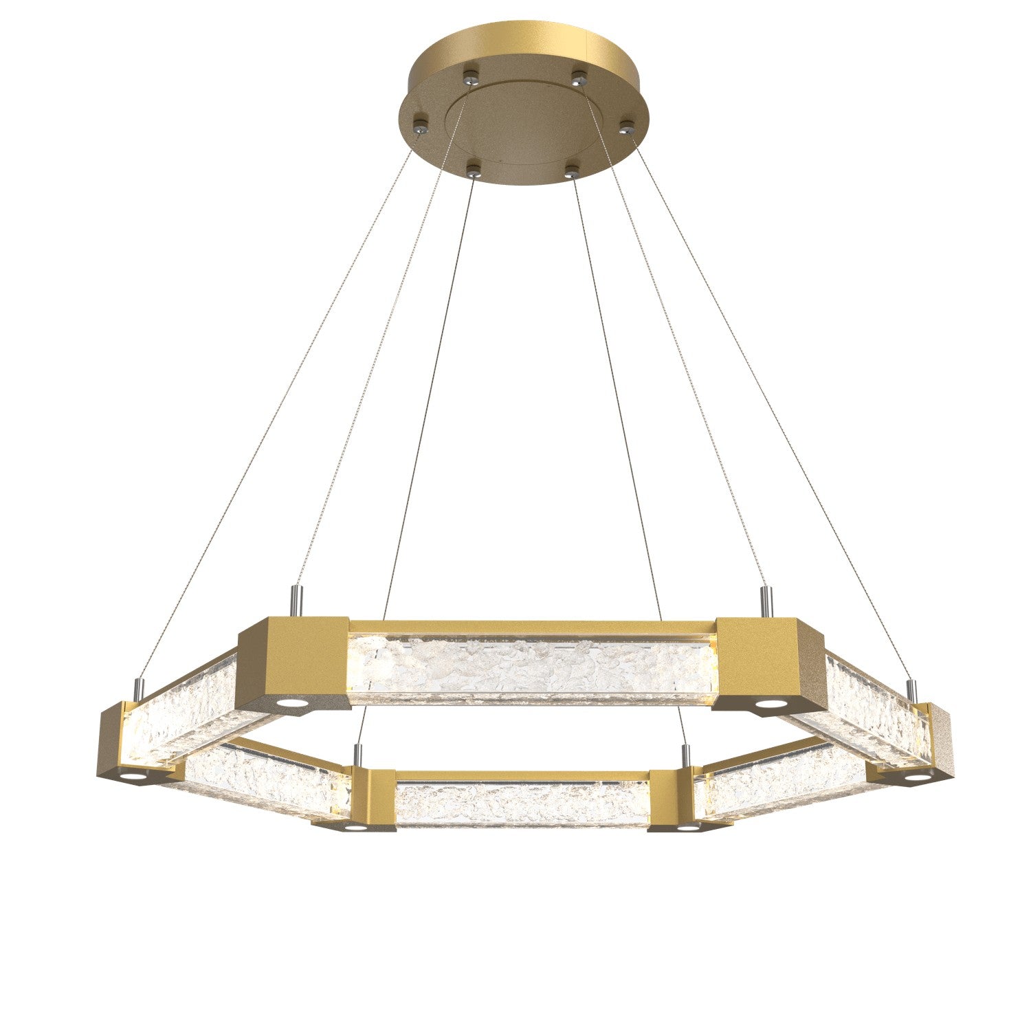 Hammerton Studio - CHB0060-35-GB-GC-CA1-L1 - LED Chandelier - Axis - Gilded Brass