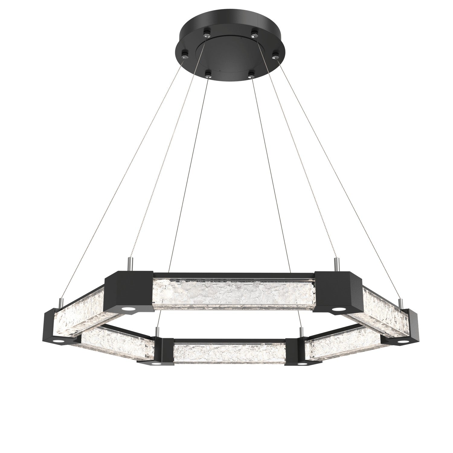 Hammerton Studio - CHB0060-35-MB-GC-CA1-L1 - LED Chandelier - Axis - Matte Black