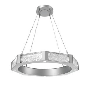 Hammerton Studio - CHB0061-36-CS-GC-CA1-L1 - LED Chandelier - Glacier - Classic Silver