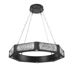 Hammerton Studio - CHB0061-36-MB-GC-CA1-L1 - LED Chandelier - Glacier - Matte Black