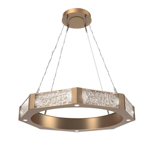 Hammerton Studio - CHB0061-36-NB-GC-CA1-L1 - LED Chandelier - Glacier - Novel Brass