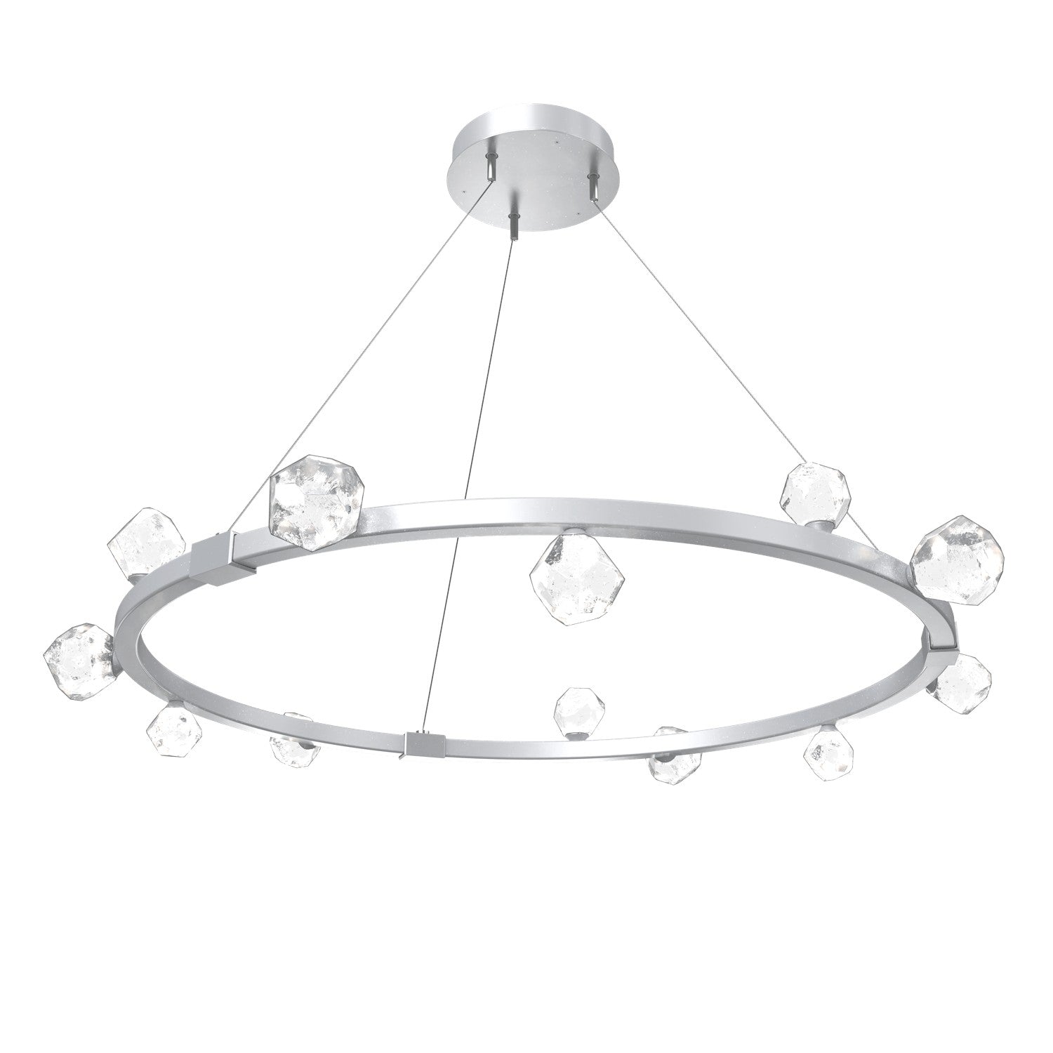 Hammerton Studio - CHB0070-40-CS-CZ-CA1-L3 - LED Chandelier - Stella - Classic Silver