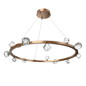 Hammerton Studio - CHB0070-40-NB-CZ-CA1-L3 - LED Chandelier - Stella - Novel Brass