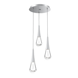 Hammerton Studio - CHB0078-03-CS-C-C01-L1 - LED Pendant - Raindrop - Classic Silver