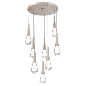 Hammerton Studio - CHB0078-08-BS-C-C01-L3 - LED Pendant - Raindrop - Beige Silver