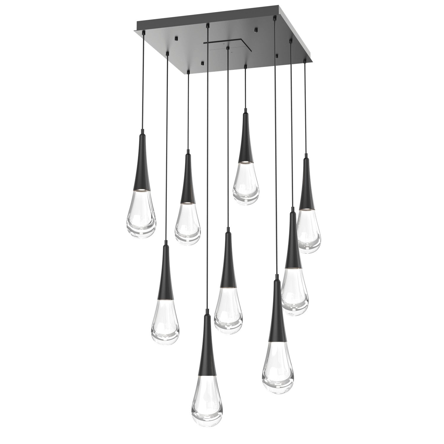 Hammerton Studio - CHB0078-09-MB-C-C01-L1 - LED Pendant - Raindrop - Matte Black