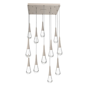 Hammerton Studio - CHB0078-12-BS-C-C01-L1 - LED Pendant - Raindrop - Beige Silver