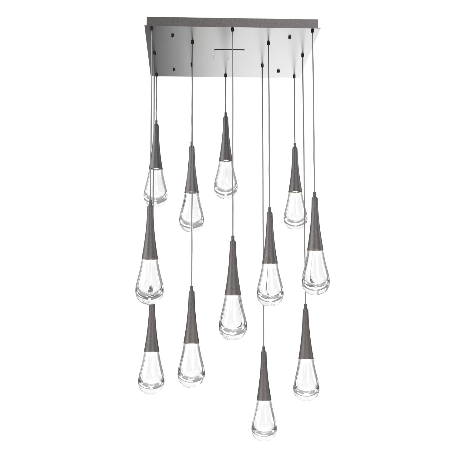 Hammerton Studio - CHB0078-12-GP-C-C01-L1 - LED Pendant - Raindrop - Graphite