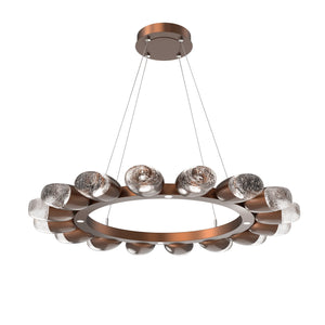 Hammerton Studio - CHB0079-36-BB-PC-CA1-L3 - LED Chandelier - Pebble - Burnished Bronze