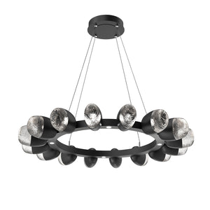 Hammerton Studio - CHB0079-36-MB-PC-CA1-L1 - LED Chandelier - Pebble - Matte Black