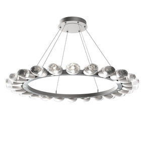 Hammerton Studio - CHB0079-48-BS-PC-CA1-L1 - LED Chandelier - Pebble - Beige Silver