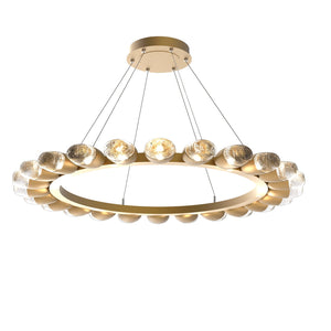 Hammerton Studio - CHB0079-48-GB-PC-CA1-L1 - LED Chandelier - Pebble - Gilded Brass