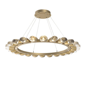 Hammerton Studio - CHB0079-48-GB-PC-CA1-L3 - LED Chandelier - Pebble - Gilded Brass