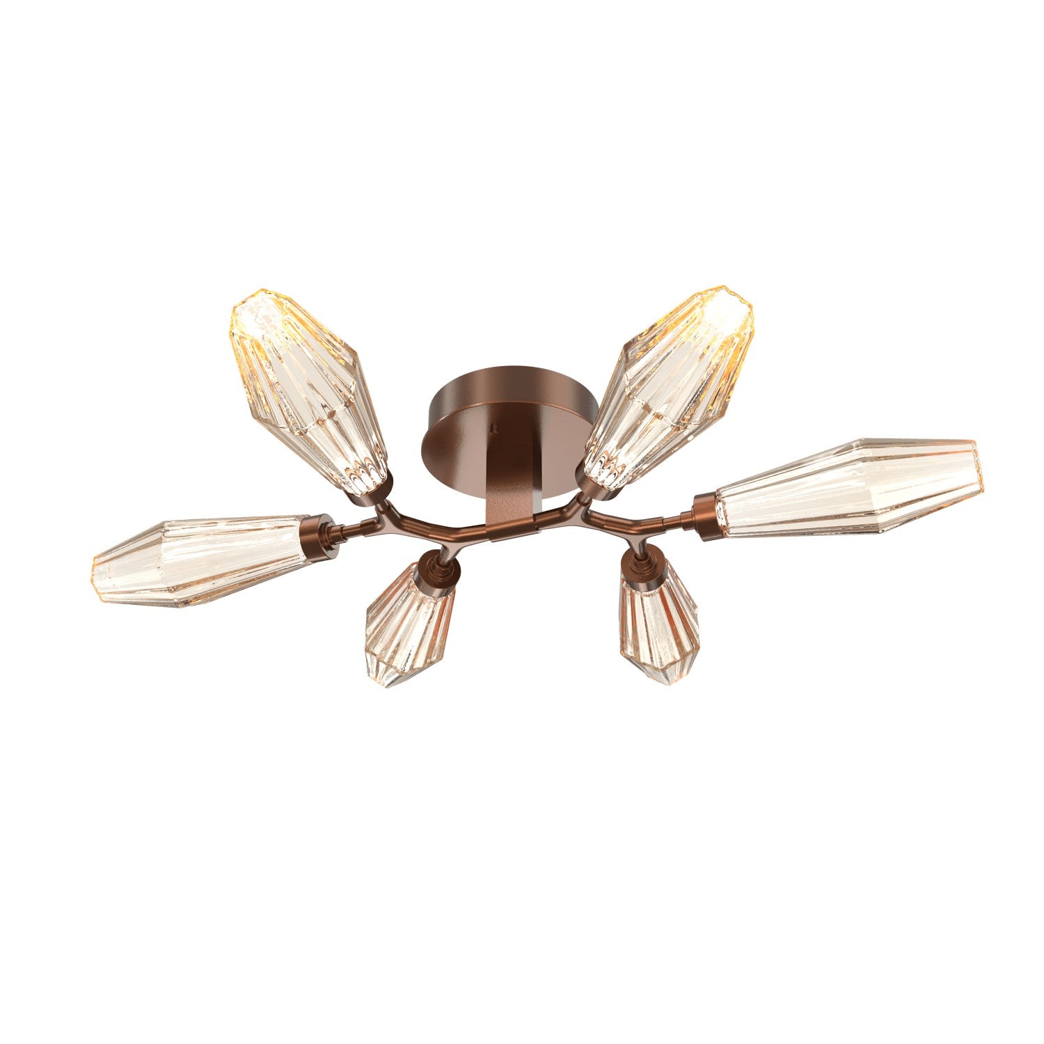 Hammerton Studio - CLB0049-01-BB-RA-L1 - LED Flush Mount - Aalto - Burnished Bronze