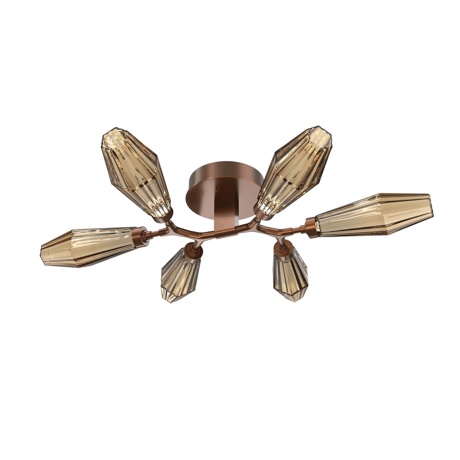 Hammerton Studio - CLB0049-01-BB-RB-L3 - LED Flush Mount - Aalto - Burnished Bronze