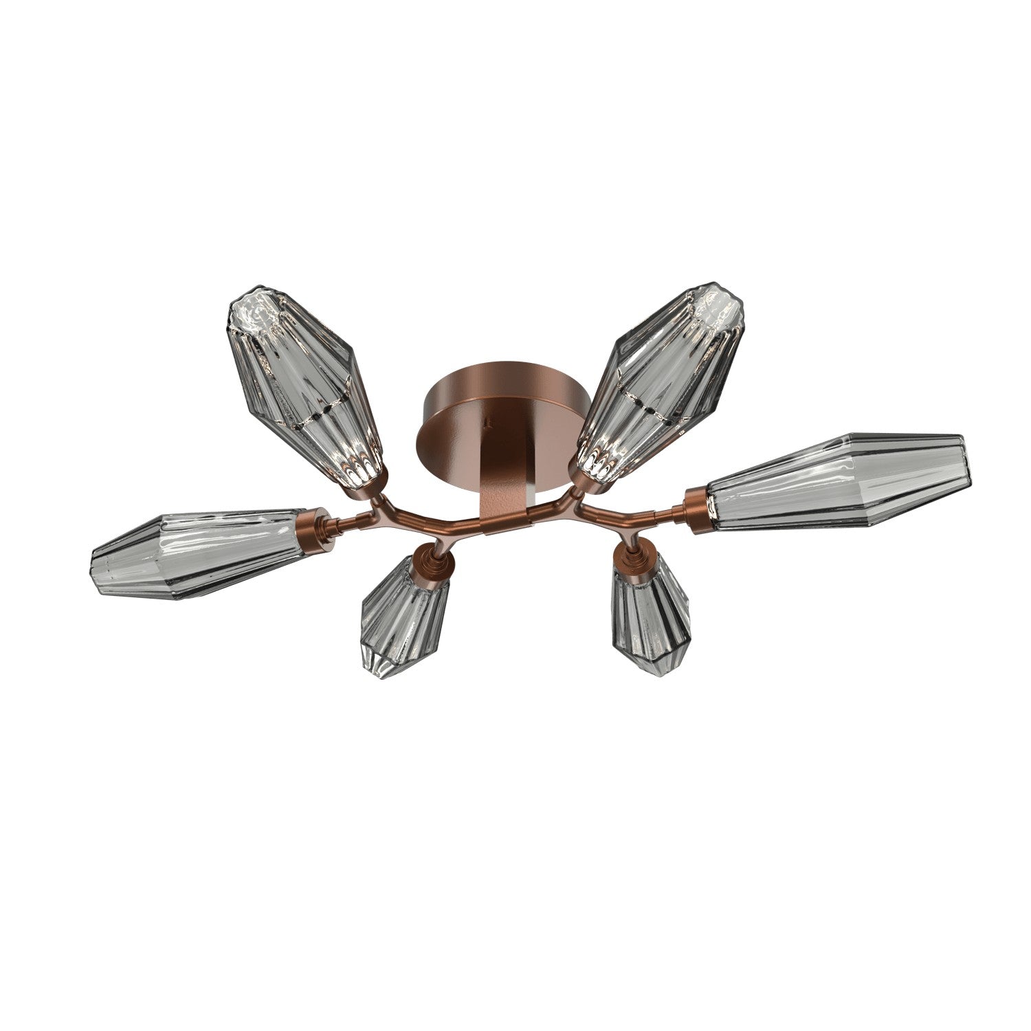 Hammerton Studio - CLB0049-01-BB-RS-L3 - LED Flush Mount - Aalto - Burnished Bronze