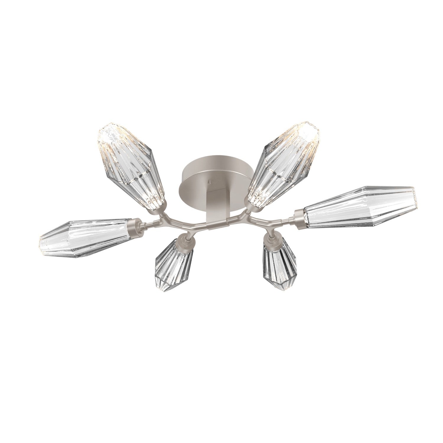 Hammerton Studio - CLB0049-01-BS-RC-L1 - LED Flush Mount - Aalto - Beige Silver