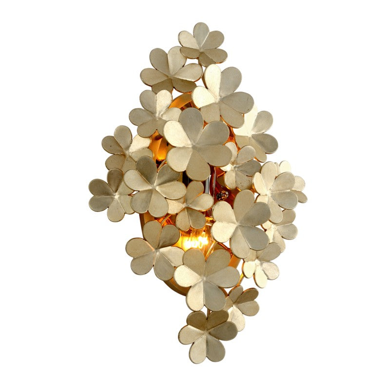 Corbett Lighting - 261-14-WSL - Two Light Wall Sconce - Gigi - Warm Silver Leaf