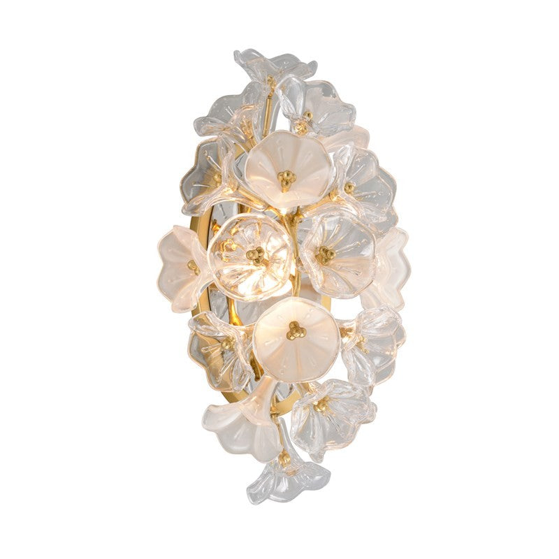 Corbett Lighting - 268-11-GL - One Light Wall Sconce - Jasmine - Gold Leaf