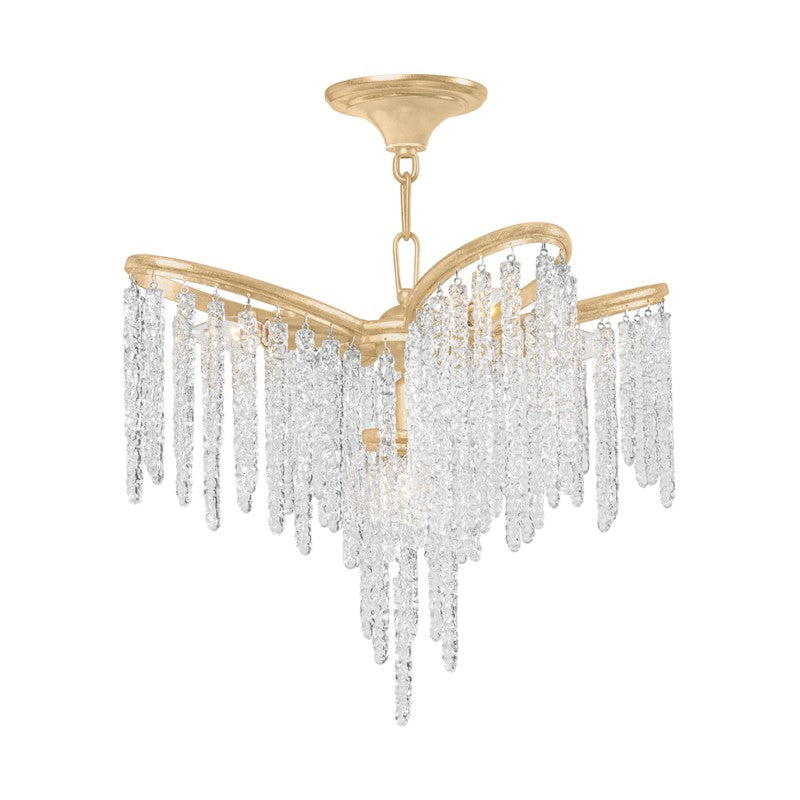 Corbett Lighting - 415-23-GL - Five Light Chandelier - Pandora - Gold Leaf