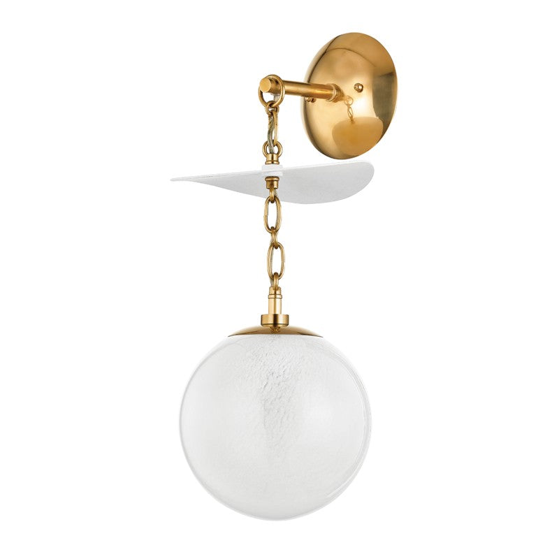 Corbett Lighting - 419-01-VB/GSW - One Light Wall Sconce - Antoinette - Vintage Brass