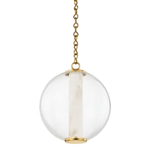 Corbett Lighting - 432-12-VB - LED Pendant - Pietra - Vintage Brass