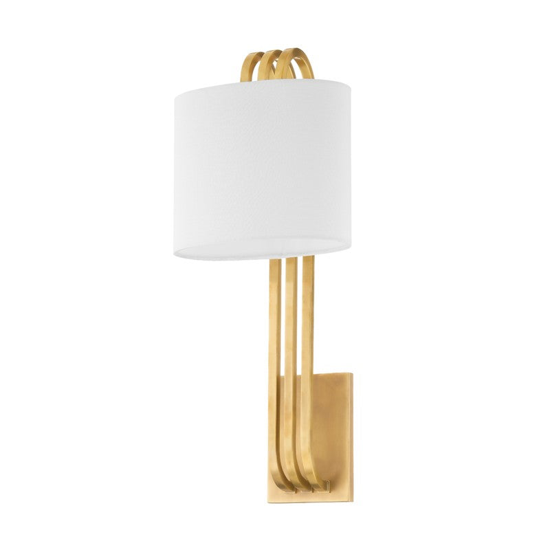 Corbett Lighting - 442-22-VB - One Light Wall Sconce - Lysandra - Vintage Brass