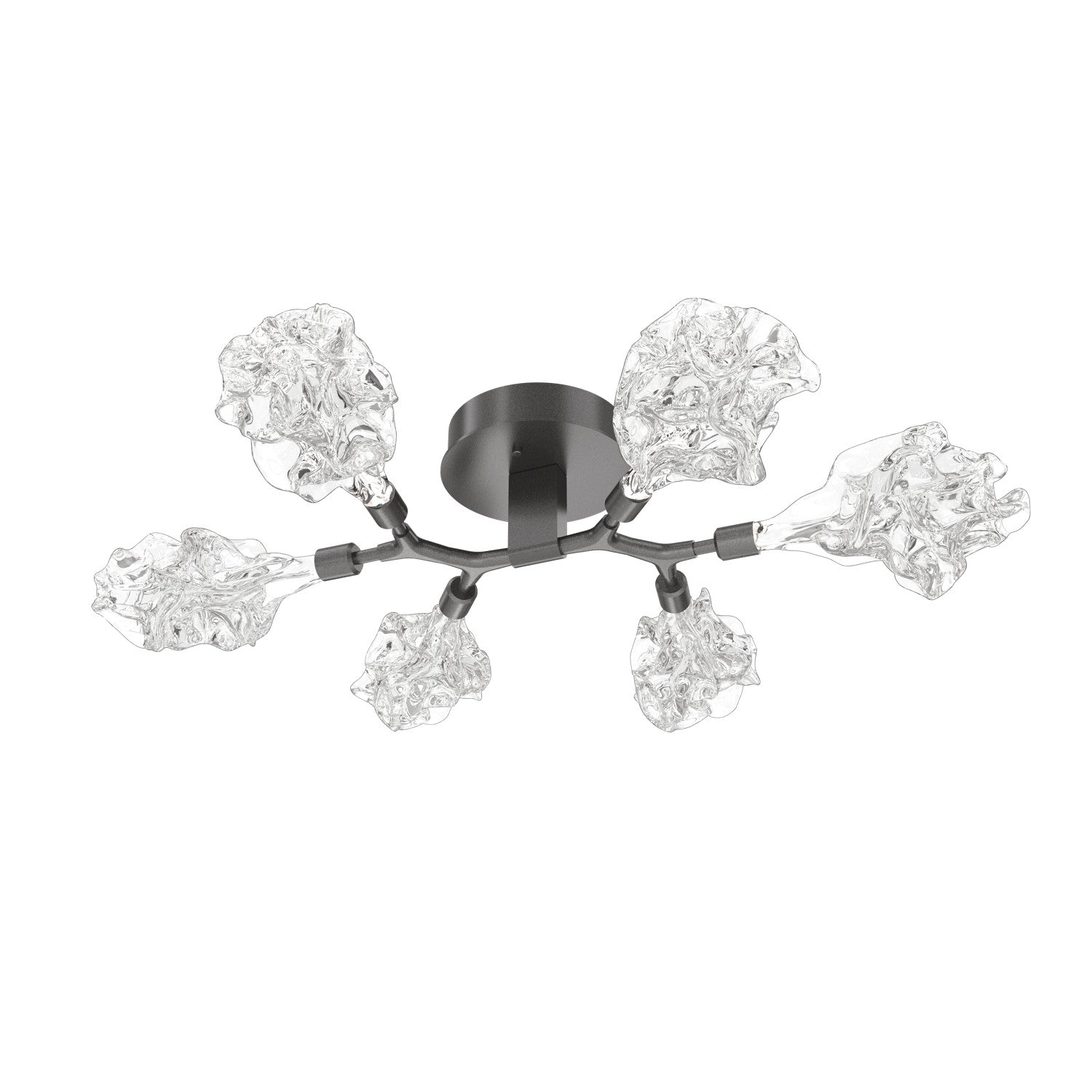 Hammerton Studio - CLB0059-01-GP-BC-L1 - LED Flush Mount - Blossom - Graphite