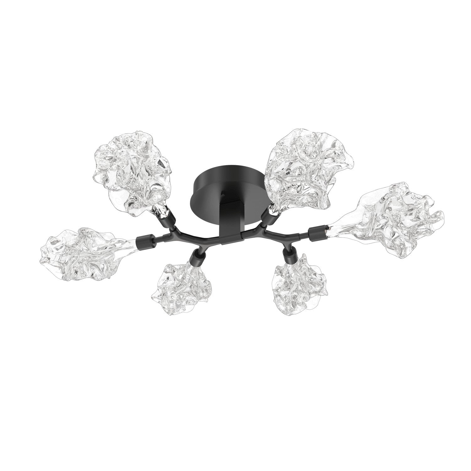 Hammerton Studio - CLB0059-01-MB-BC-L3 - LED Flush Mount - Blossom - Matte Black