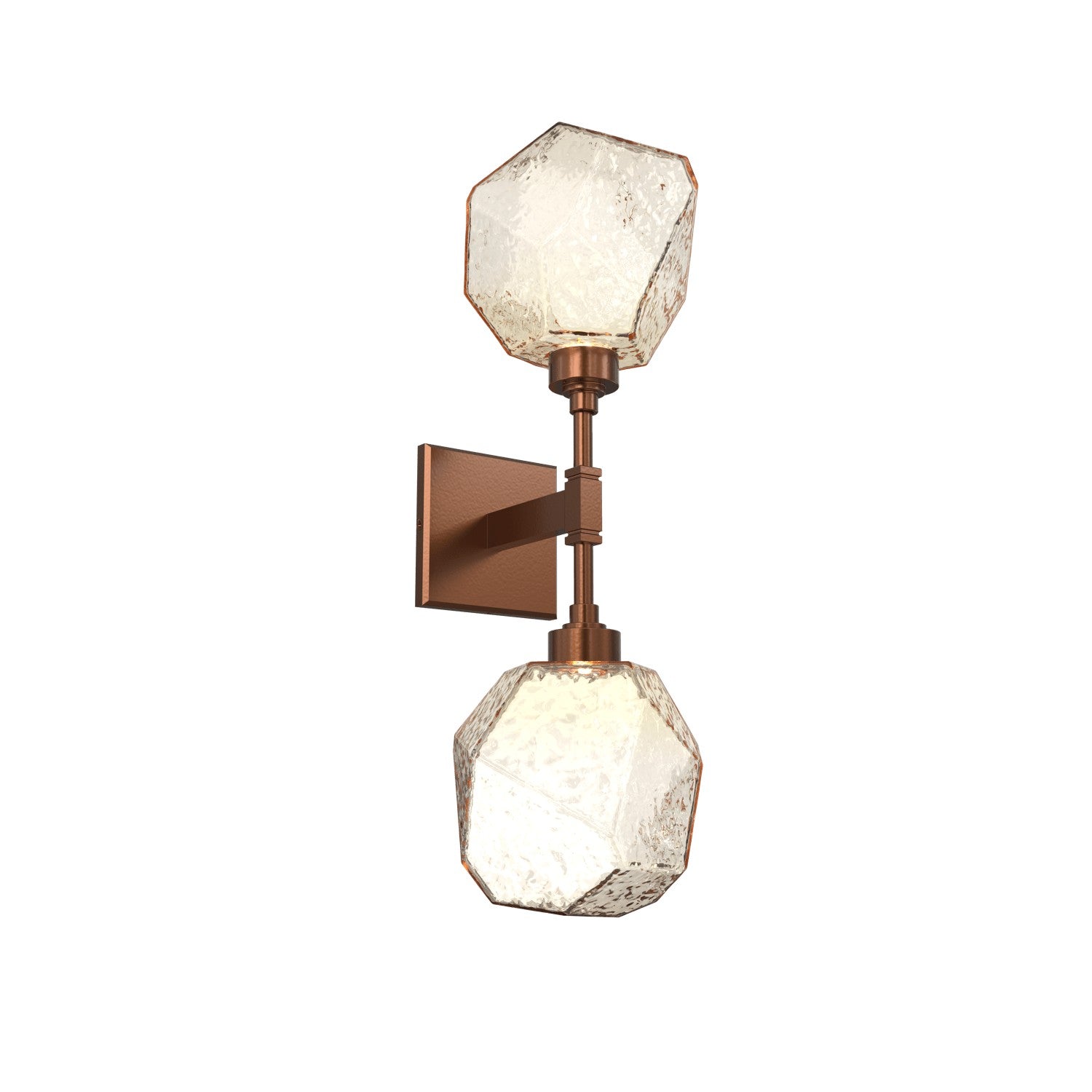 Hammerton Studio - IDB0039-02-BB-A-L3 - LED Wall Sconce - Gem - Burnished Bronze