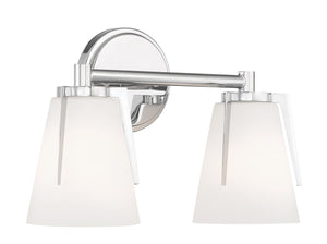 Norwell Lighting - 2502-CH-MO - Two Light Bath - Allure - Chrome