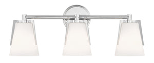 Norwell Lighting - 2503-CH-MO - Three Light Bath - Allure - Chrome