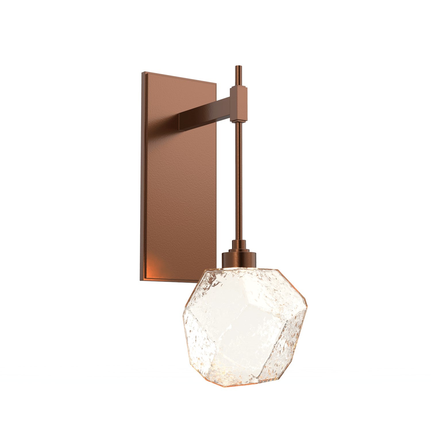 Hammerton Studio - IDB0039-18-BB-A-L1 - LED Wall Sconce - Gem - Burnished Bronze