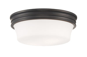 Norwell Lighting - 5912-OB-MO - Three Light Flush Mount - Galen - Oil Rubbed Bronze