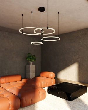 Kuzco Lighting - CH24755-BK - LED Chandelier - Bruni - Black