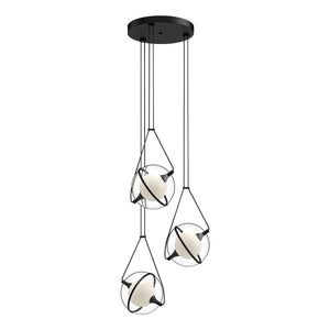 Kuzco Lighting - CH76718-BK - LED Chandelier - Aries - Black