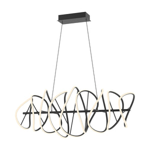 Kuzco Lighting - CH96442-BK - LED Chandelier - Collide - Black