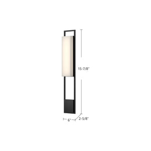 Kuzco Lighting - EW72533-BK - LED Exterior Wall Mount - Aspen - Black
