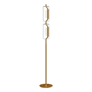 Kuzco Lighting - FL28563-BG - LED Floor Lamp - Hilo - Brushed Gold