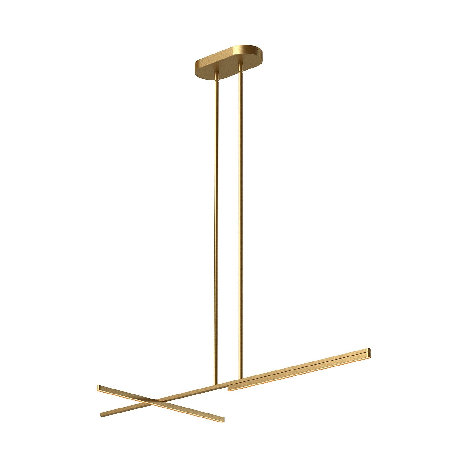 Kuzco Lighting - LP28748-BG - LED Linear Pendant - Shift - Brushed Gold