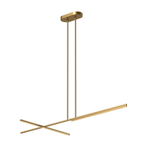 Kuzco Lighting - LP28760-BG - LED Linear Pendant - Shift - Brushed Gold