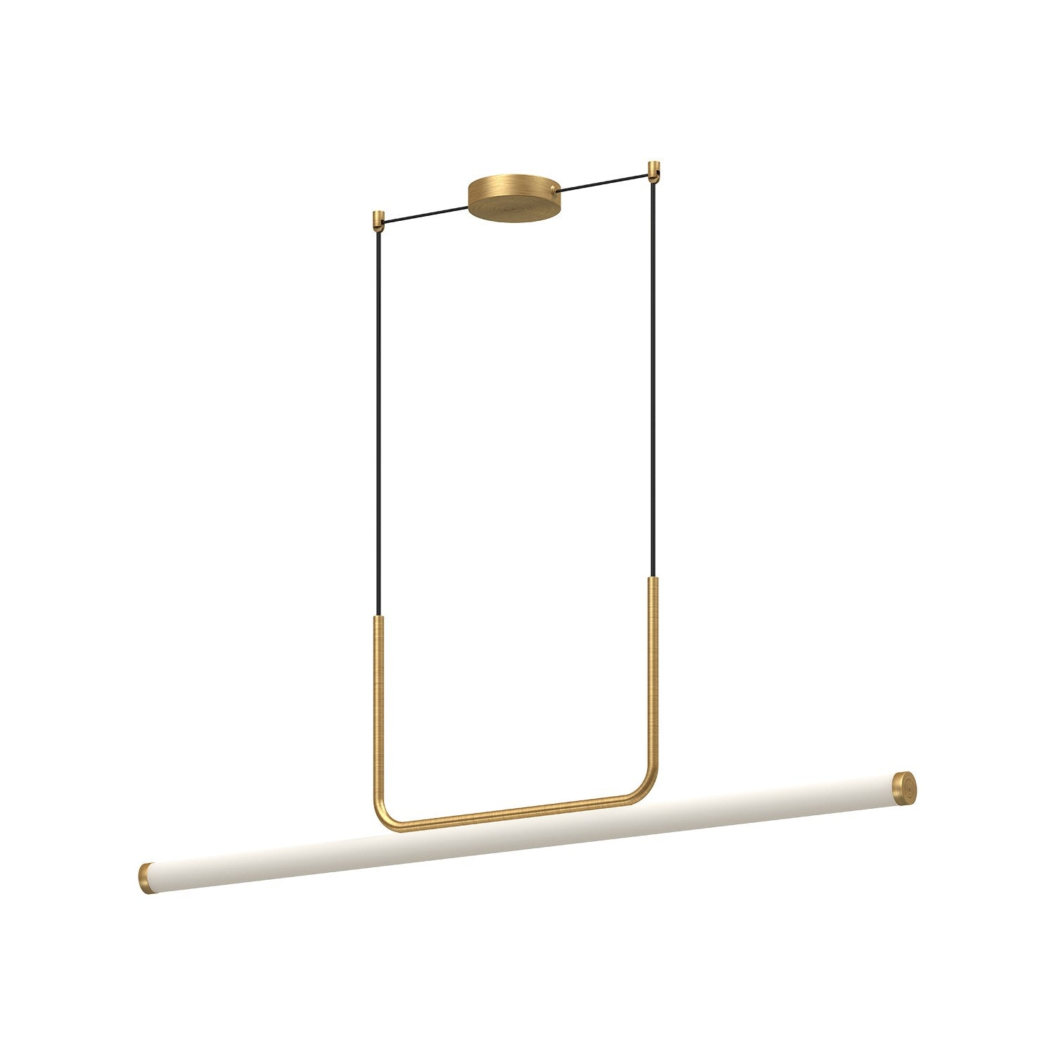 Kuzco Lighting - LP73048-BG - LED Linear Pendant - Vesper - Brushed Gold