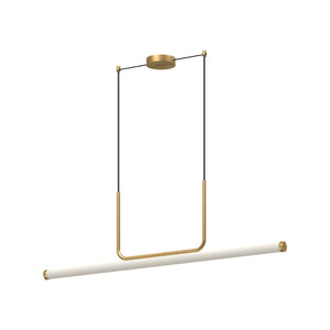 Kuzco Lighting - LP73048-BG - LED Linear Pendant - Vesper - Brushed Gold