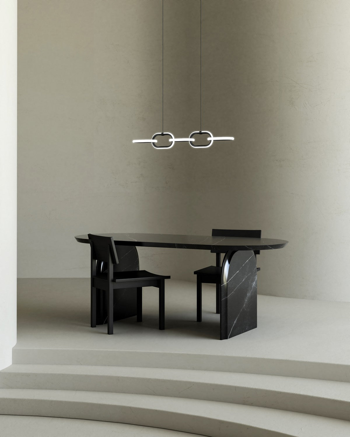 Kuzco Lighting - LP92636-BK - LED Linear Pendant - Airen - Black