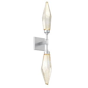 Hammerton Studio - IDB0050-02-CS-CA-L1 - LED Wall Sconce - Rock Crystal - Classic Silver