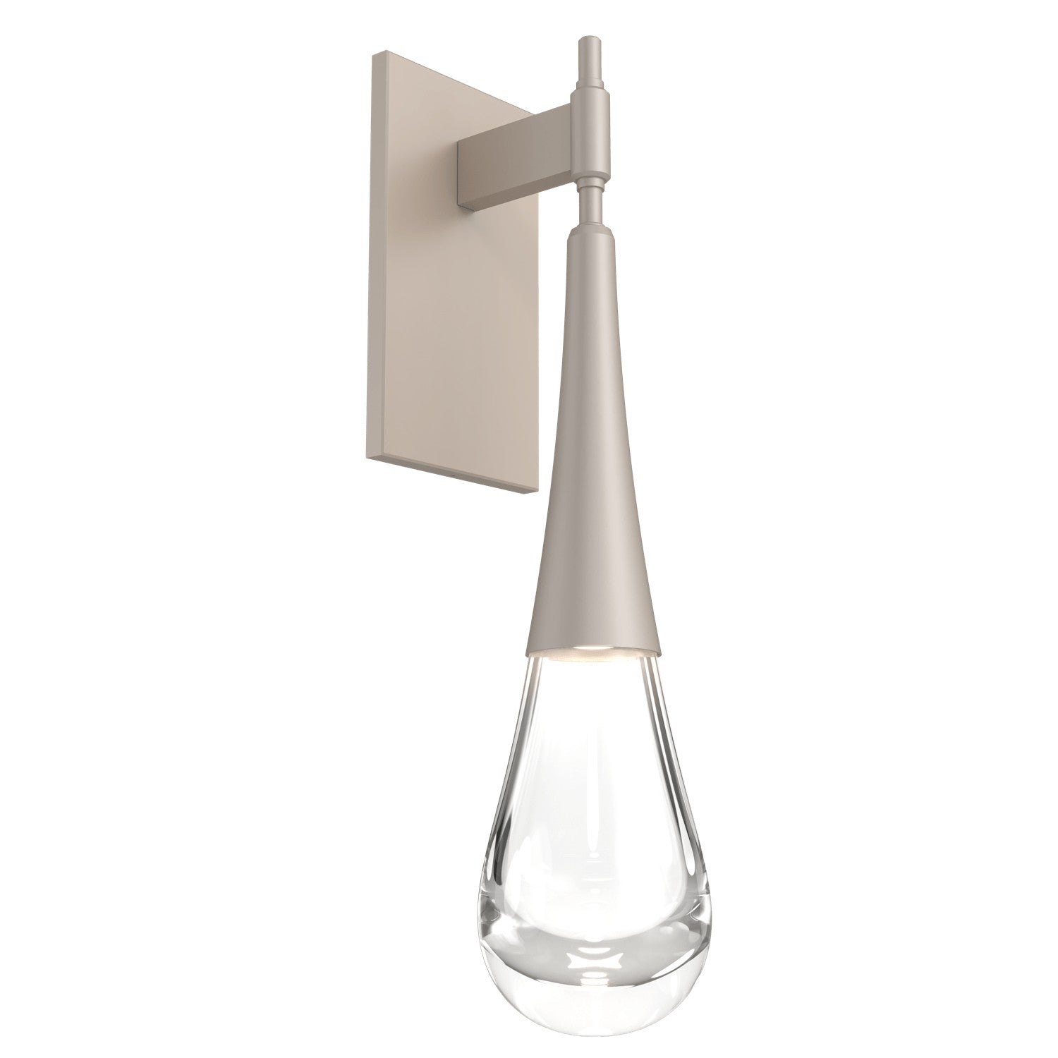 Hammerton Studio - IDB0078-01-BS-C-L1 - LED Wall Sconce - Raindrop - Beige Silver