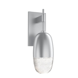 Hammerton Studio - IDB0079-01-CS-PC-L3 - LED Wall Sconce - Pebble - Classic Silver