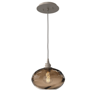 Hammerton Studio - LAB0036-01-BS-OB-C01-E2 - One Light Pendant - Coppa - Beige Silver