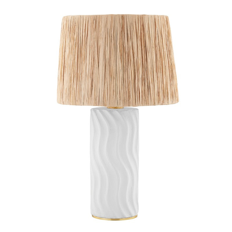 Mitzi - HL722201-AGB/CWW - One Light Table Lamp - Daniella - Aged Brass