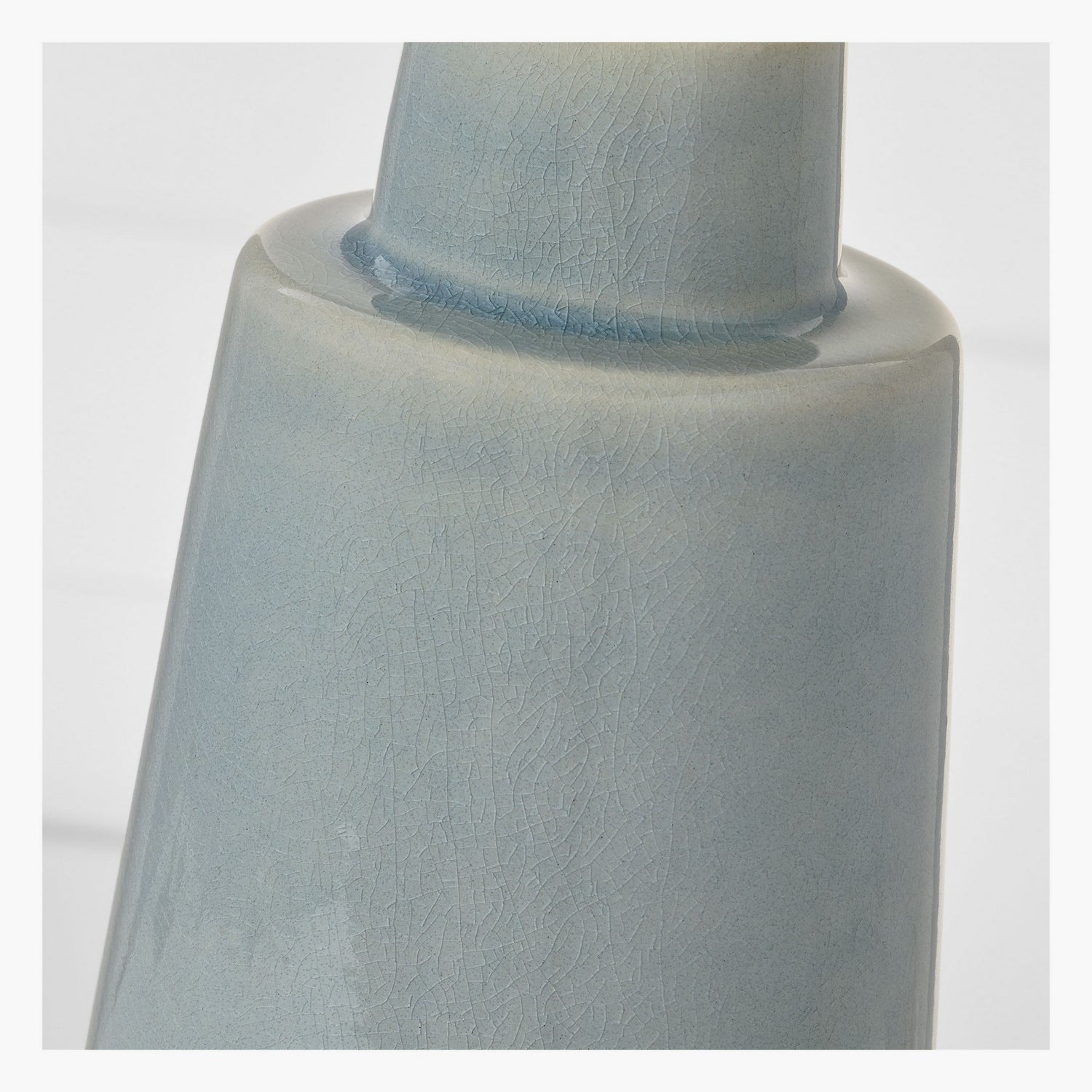 Visual Comfort Studio - BT1071BAC1 - One Light Table Lamp - Vessel - Blue Anglia Crackle